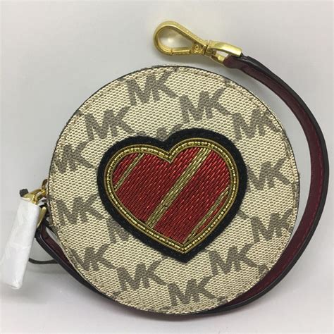 ebay michael kors coin purse|Michael Kors round coin purse.